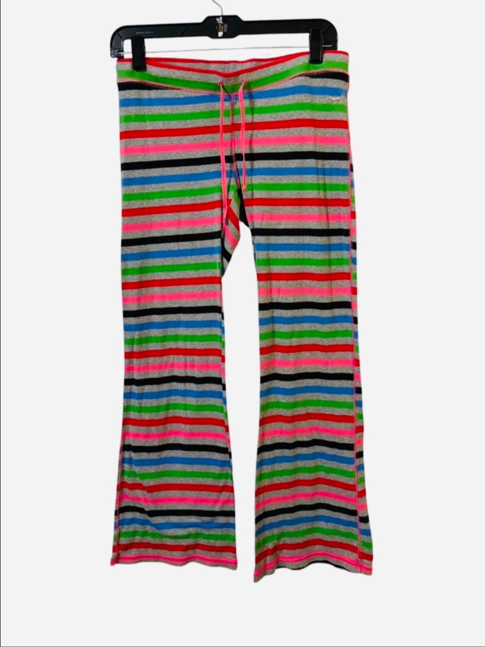 NWOT Y2K PINK Victoria's Secret Dopamine VTG Popsicle Striped Knit Lounge Pant